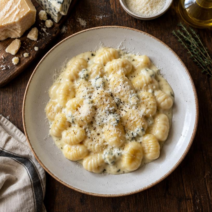 Gnocchi quattro formaggi