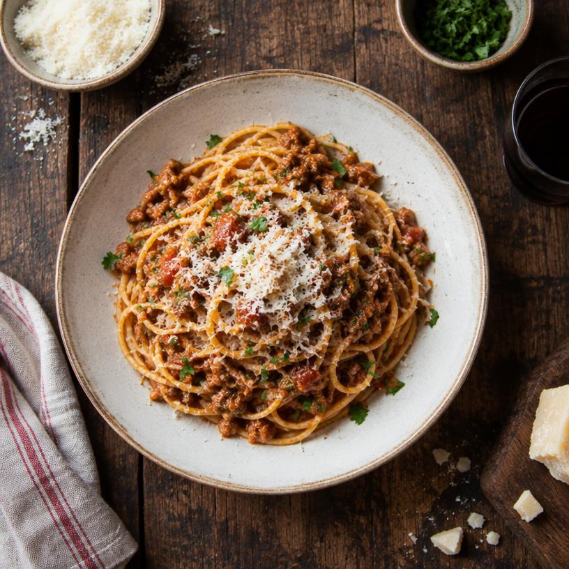 Spaghetti bolognese