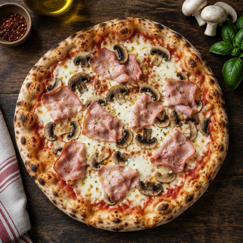 Prosciutto e Funghi